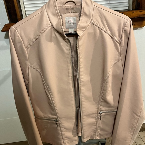 House of CB Jackets & Blazers - Wine rose color Leather jacket